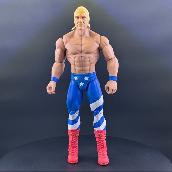Mattel WWE Create A Superstar Hulk Hogan Wrestling Figure 2015 WWF Mr. America - Picture 6 of 9
